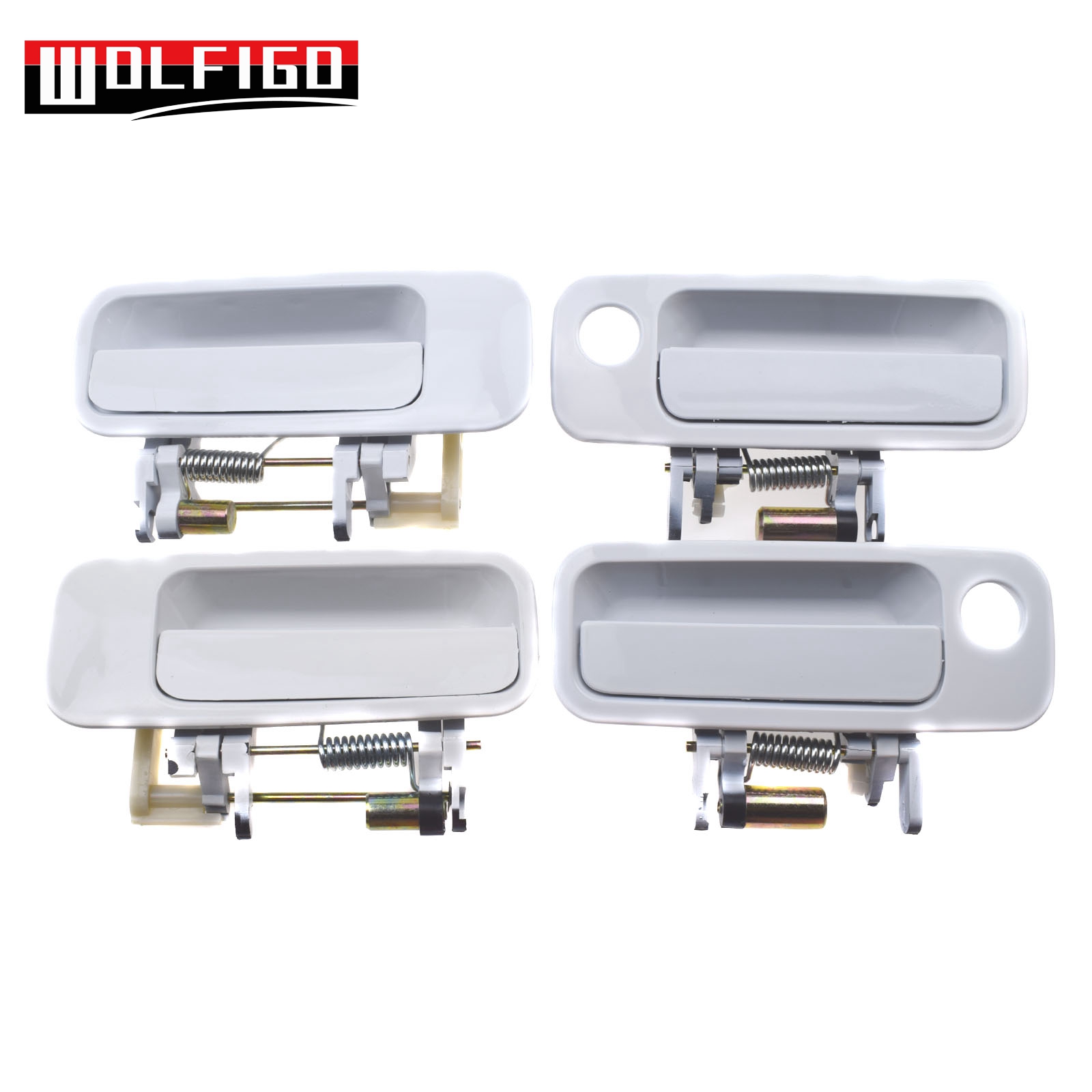 Door handles Front /& Rear Left /& Right 6Pcs for 1997-2001 Toyota Camry