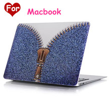 Personal Cowboy Grain Hard Case For Apple Mac MacBook Air 11 13 / Pro 13 15 / Retina 12 Shell Laptop Bag With Free Gift