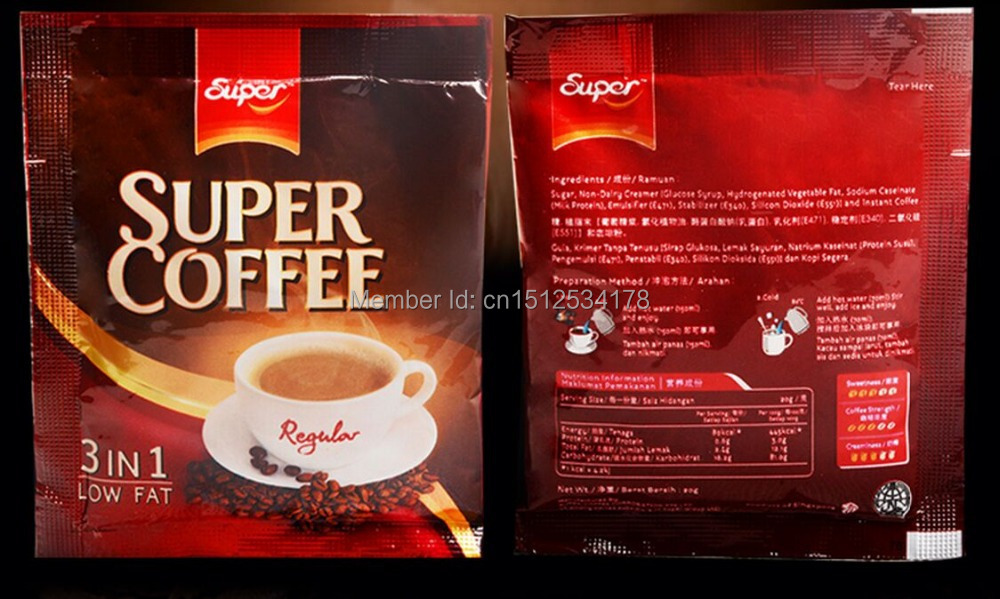Super super three in flavor of instant coffee 800g 20g 40 bag