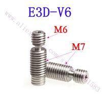 3pcs/lot E3D V6 Hotend Heatbreak Feeding Tube All-metal Stainless Steel Pipes for 1.75mm Extruder, 3D printer Parts