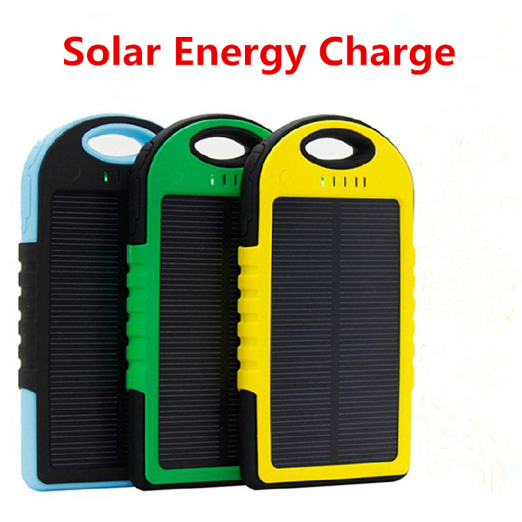 5000mah Protable solar power bank Waterproof Dual USB2.0Mobile sun battery Charger External Powerbank For iPhone All Smartphone 5000mah Protable solar power bank Waterproof Dual USB2.0Mobile sun battery Charger External Powerbank For iPhone All Smartphone