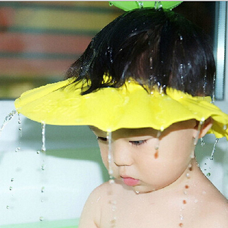2015-Hot-Adjustable-Soft-Baby-shower-cap-children-Shower-Cap-Baby-Care-Bath-Protection-For-Kid