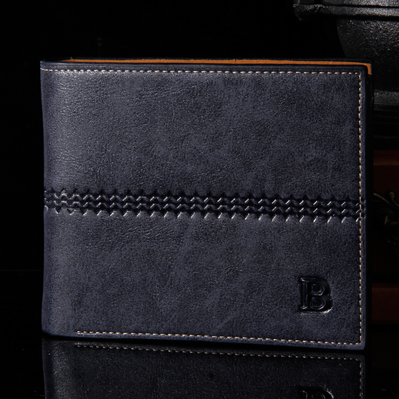 New 2015 Men Wallets Famous Brands Leather Mens Wallet Male Money 