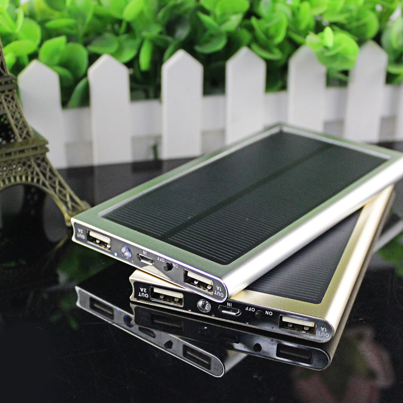 Doshin NEW Ultra-thin Solar Power Bank 12000mah Dual USB External Battery solar charger powerbank for smart phone Doshin NEW Ultra-thin Solar Power Bank 12000mah Dual USB External Battery solar charger powerbank for smart phone