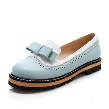 new women fashion sweet style round toe low heel casual pumps wedding party shoes size 34-43