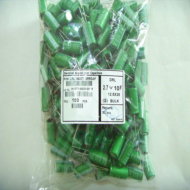 Купить конденсатор 2.7V 10f конденсатор 10 * 30super Фарад конденсатор ...