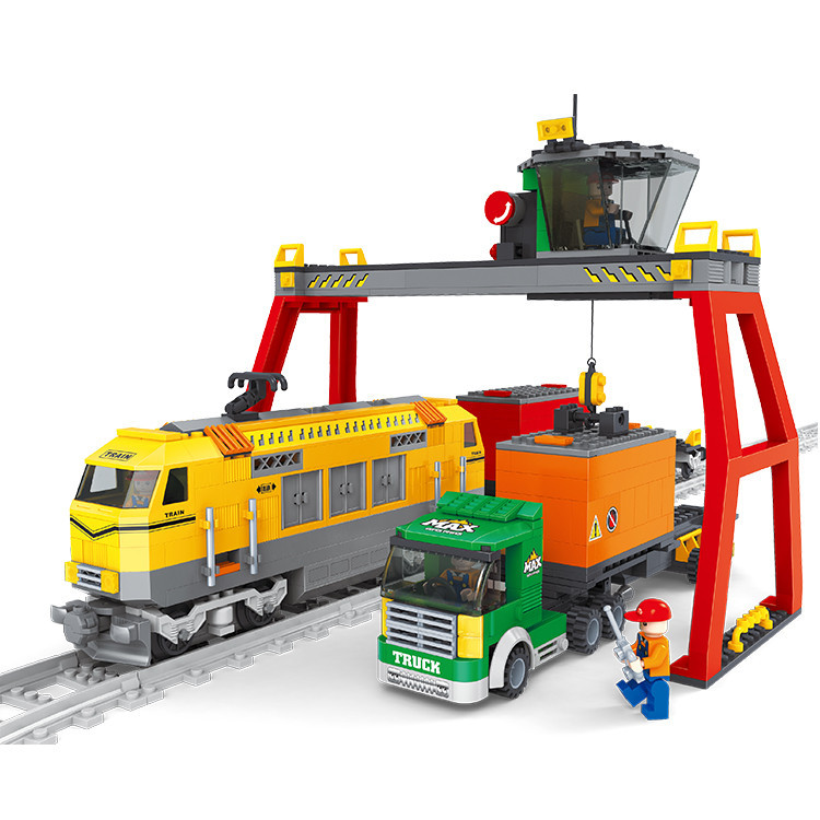  /Crane Transport Education Bricks Kids Toy Gift(China (Mainland