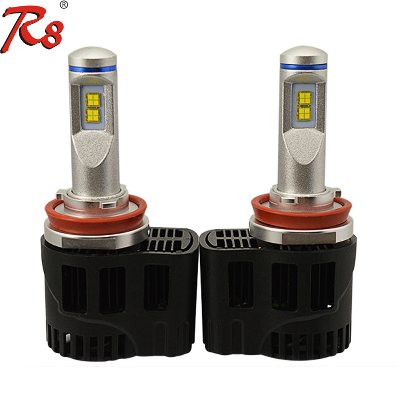 Error Free Canbus H11 LED Headlight Kit Bulb Light Lamp Superior LED Chips P6 55w 5200LM 6000K White Good Quality Easy To Fit
