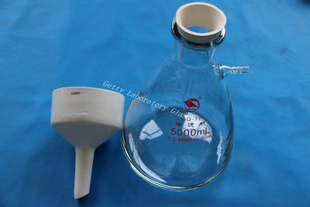 5000ml Buchner Funnel Apparatus, Filting Funnel Kit for Vacuum Suction Filter eBay