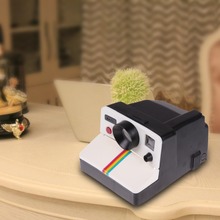 Creative 80s Style Cute Retro Polaroid Camera Shape Inspired Toilet Paper Holder Toilet Roll Box Tissue