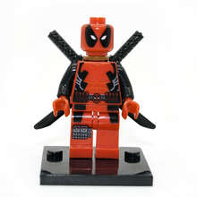 Lego Compatible Deadpool Minifigure Marvel X-Men Super Heroes Building Blocks Sets Model Bricks Toys For Children