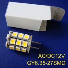 High quality AC/DC12V GY6.35 LED light,G6 LED bulb,led gy6 lamp 12v free shipping 5pcs/lot