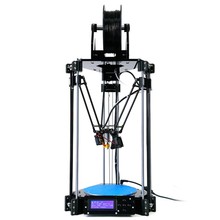 2015 NEW delta 3d printer diy kit rostock mini pro 3d printer kit with LCD Controller set w/ SD RAMPS