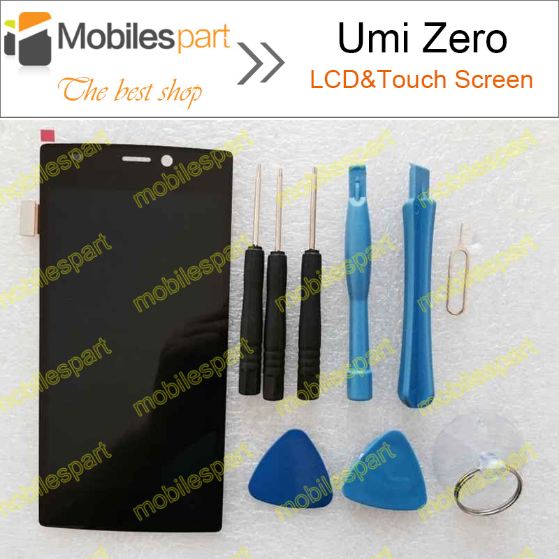Здесь можно купить  Umi Zero Screen 100% Original LCD Display +Touch Screen  Replacement Screen For Umi Zero Smartphone Free shipping  Телефоны и Телекоммуникации