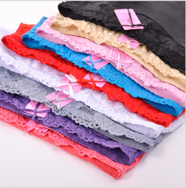 992 New Arrival Sexy Women Panties Breathable Lace Briefs Hipster Cotton Panties Love Pink Lady Underwear