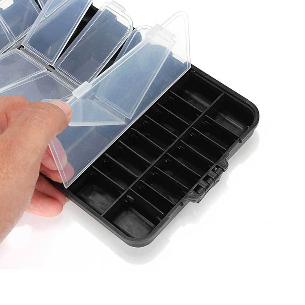 Waterproof Eco Friendly Fishing Tool Lure Bait Tackle Storage Box Case Container with 26 Compartments B2C