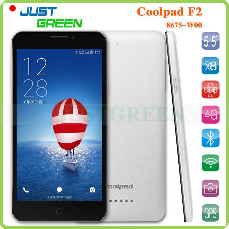 5 5 Coolpad F2 8675 4G Smartphone MSM8939 Octa Core 1 5GHz Android 4 4 Gorilla