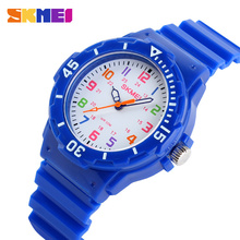 2015 New Skmei Children Watch Fashion Casual Quartz Watches Waterproof Jelly Kids Clock boys Hours Students Dress Wristwatches