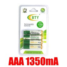 4 BTY AAA Ni MH Rechargeable Battery Pack 1350Mah 4 BTY AA Ni MH Rechargeable Battery