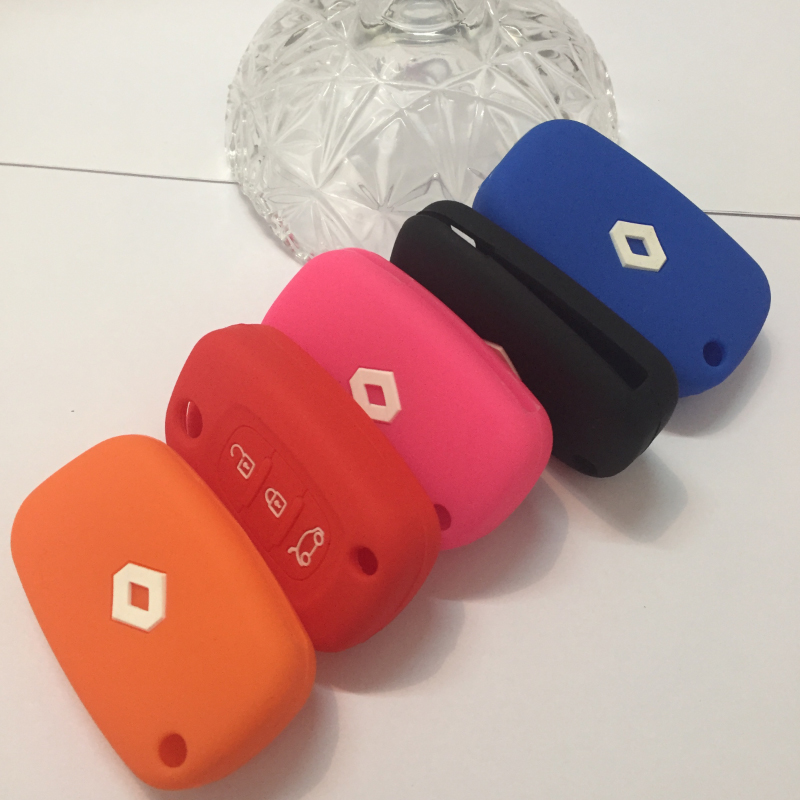 2015 new Renault silicone car key cover car key protector case for flip folding renault car
