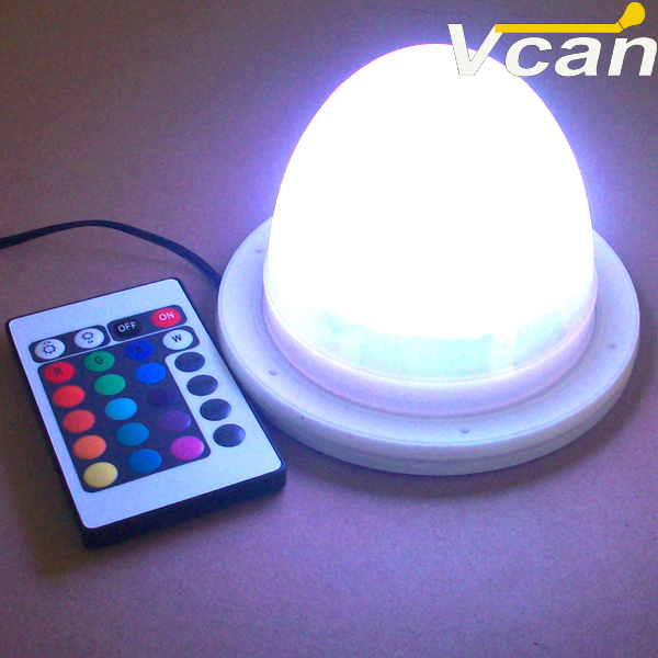 011 RGB colorful remote control cube ball illuminated furniture led lamp light