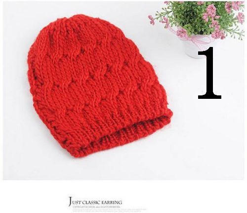 Multi-Color Sweet Fashion Wool Knitted Hat Pineapple Ear Cap Autumn Winter Hemp Flowers Hats 21*13cm For Women Girls New #LNF