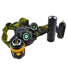 New Design Aluminun alloy waterproof CREE T6 2000LM 18650 AAA 3 modes LED headlamp headlight Flashlight