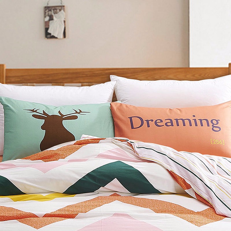 Wholesale 100 Cotton Personalized Pillow Cases Cute Couple Pillow Case