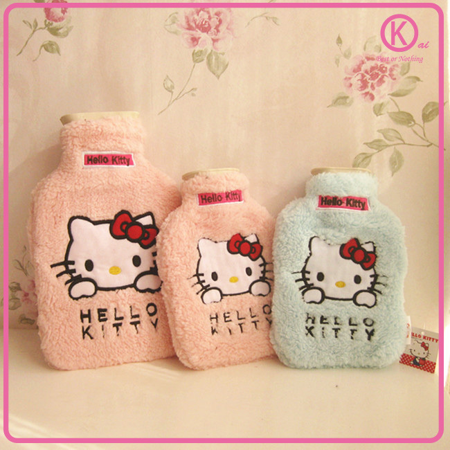 Гаджет  Hello Kitty Fall and Winter Water filling hot water bag super cute fashion hand warmer hot water bottle Exported Japan heater None Бытовая техника