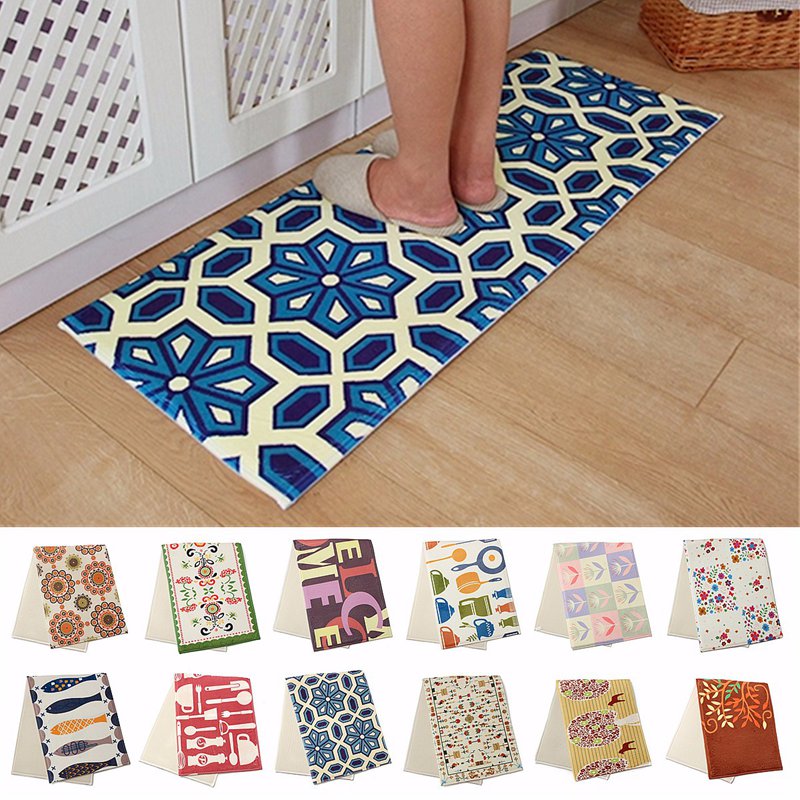 2019 Wholesale Non Slip Kitchen Home Bedroom Bath Floor Mat