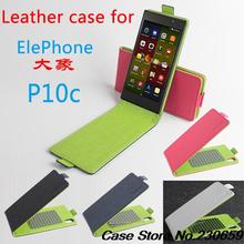 100pcs/lot Colourful case for Elephone P10 P10C Leather Case Up Down Open Cover Case For Elephone P10 P10C free DHL+free Gift