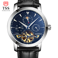2016 Luxury tss Brand Six pin Men s Watch Automatic Mechanical Watch leather Waterproof Male Casual