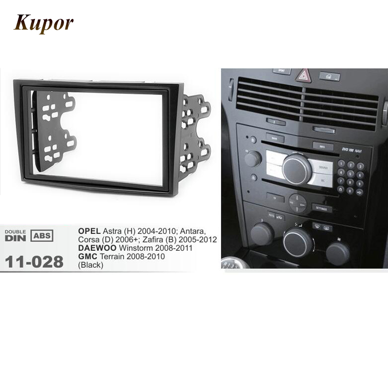 Dark Grey radio fascia panel Vauxhall Signum car stereo Facia surround