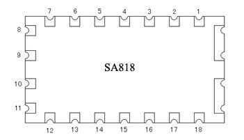 sa818 pin