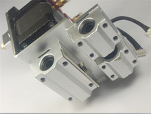 Reprap Prusa i3 3D printer metal dual extruder carriage full kit1 75 mm dual nema17 motor