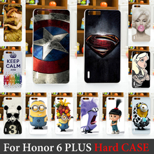 For iPhone 6 Plus / 6S Plus Case Hard Plastic Mobile Phone Cover Case DIY Color Paitn Cellphone Bag Shell Shipping Free