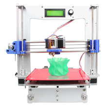 6 Materials Supported size 200*200*180mm High Quality Precision Reprap Prusa i3 DIY Full Aluminum 3d Printer kit Free LCD