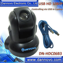 DANNOVO USB HD 1080P PTZ Web Camera,3x Optical Zoom USB Video Conference Camera,Support Skype, Microsoft Lync,Plug & Play