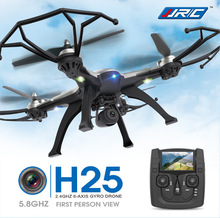 New Drone JJRC H25 5.8G FPV RC Quadcopter With 2MP Camera 2.4Ghz quadcopter Headless Mode One Key Return