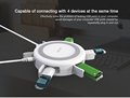 Nillkin Hermit Qi wireless charger for Samsung Nokia Nexus HTC LG Qi standard with Hub 4
