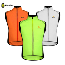 WOLFBIKE Cycling Jersey Men Riding Breathable Vest Jacket Hiking Bicycle Cycle Clothing Bike Sleeveless Vest Wind Coat Jacket