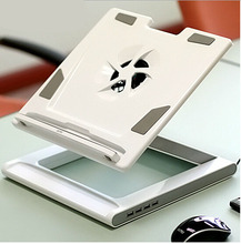 W430 Portable monitor laptop stand notebook computer cooler holder case for macbook lapdesk radiator base folding bracket
