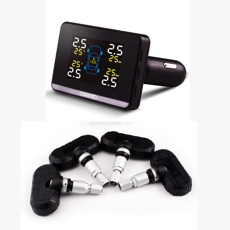 internal sensors can replace battery!car tpms with 4 internal sensors