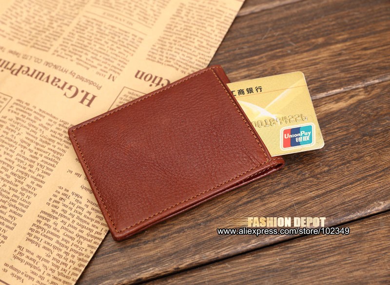 Genuine Leather License holder case wallet (1)