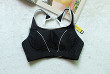 Exercise Fitness Aerobics running single bra straps quick dry Lycra underwear brand