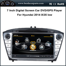 Car DVD Player For Hyundai IX35 TUCSON 2014 low With GPS Navigation Radio Bluetooth Free Map