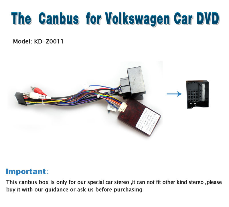 Canbus  Volkswagen  dvd-