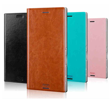 Free Shipping Leather stand Case for Sony Xperia C3 Cellphone cover book flip case cover for