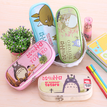 totoro estuche escolar Cute pencil bag Large capacity pencilcase kalem kutu papeleria plumier estojo de lapis 2016 pen bag