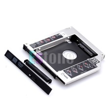Free Shipping SATA 2nd SSD HDD Hard Drive Caddy For 12.7mm Universal CD/DVD-ROM Optical Bay